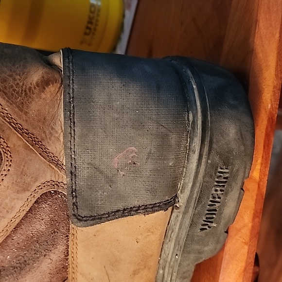 Wolverine Steel Toe Boots Size 12 Extra Wide - Picture 2 of 2